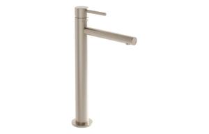 VitrA Origin Extra Tall Basin Mixer - Brushed Nickel